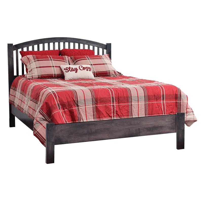 Trf 4400 arch slat bed  with footboard