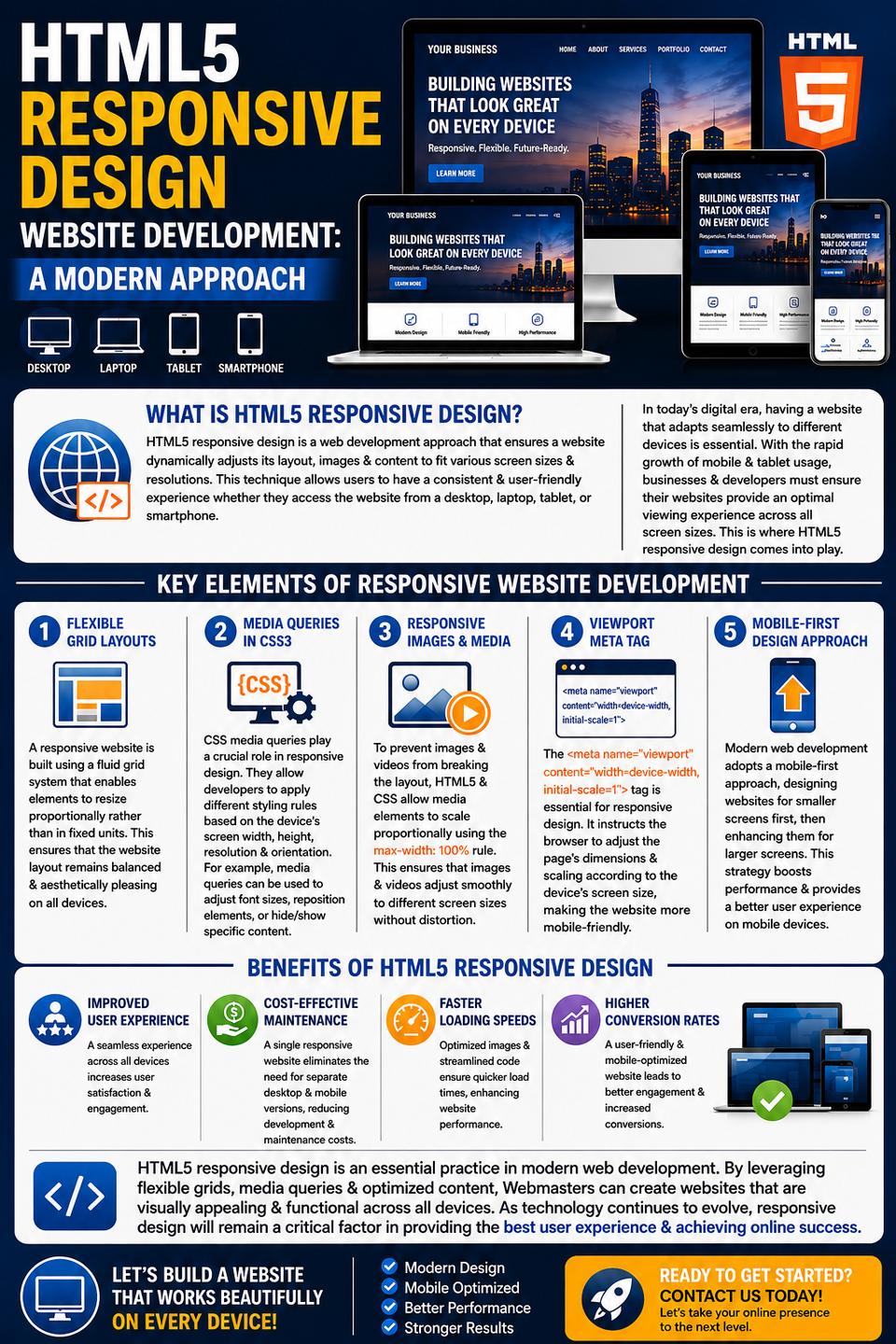 Html5 website fb ad