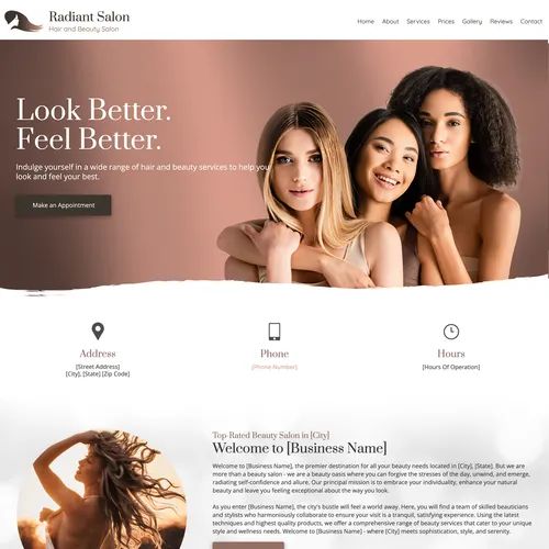 Hair and beauty salon original