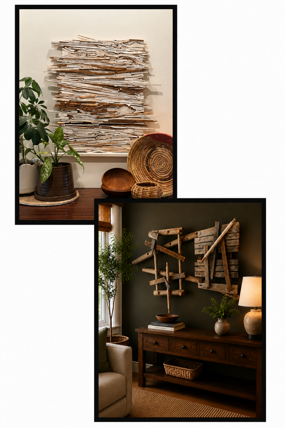 Wood art collage 2