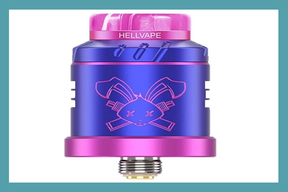 HellVape Dead Rabbit Solo RDA Blue Purple Tank