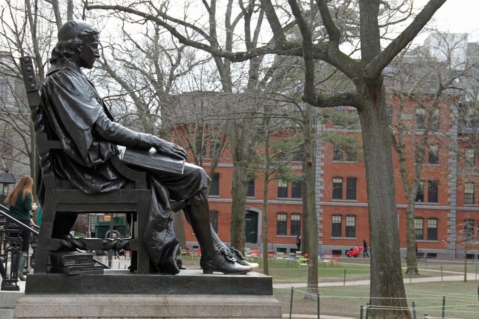 Harvard University. Harvard monument