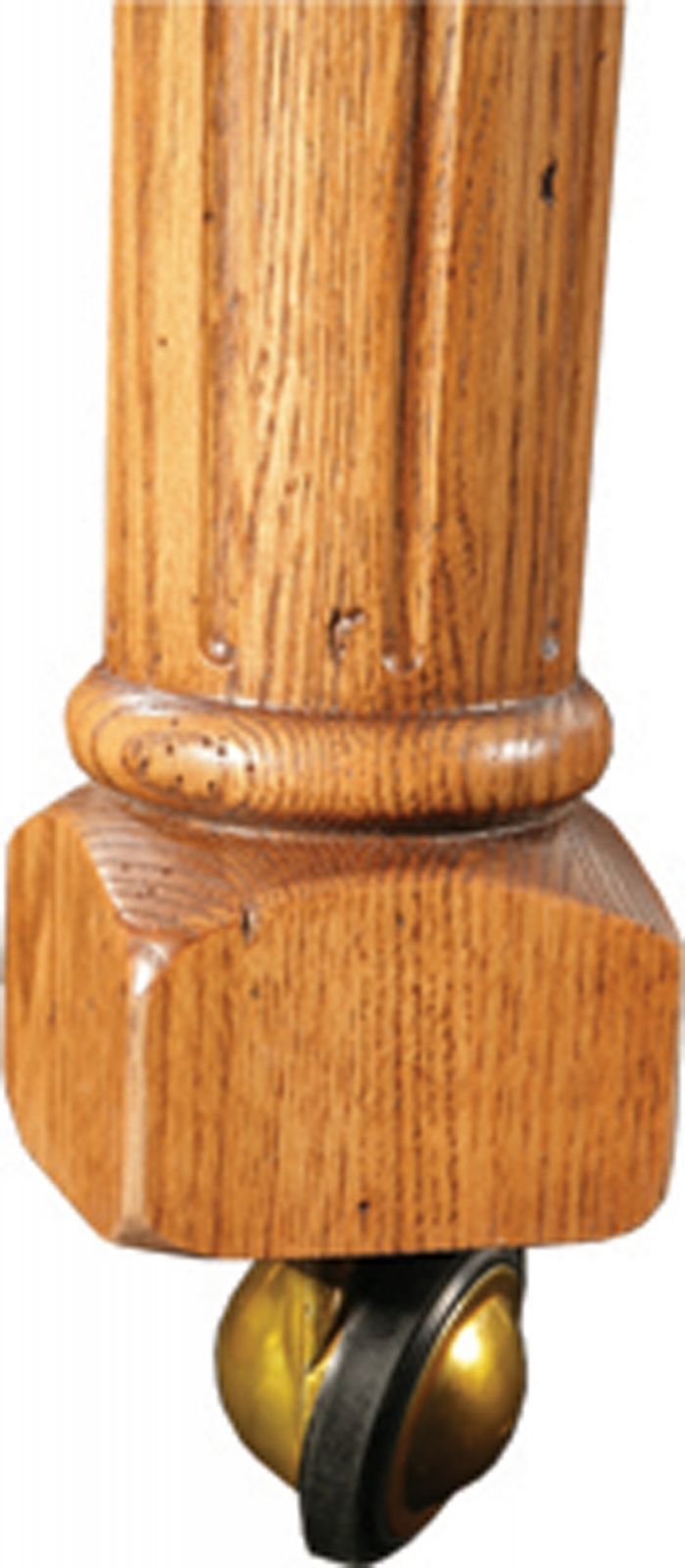 Nc turned leg castor option