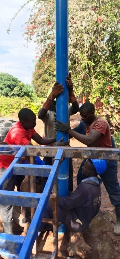 Kikandwa village drilling image8