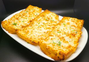 8. garlic cheese bread