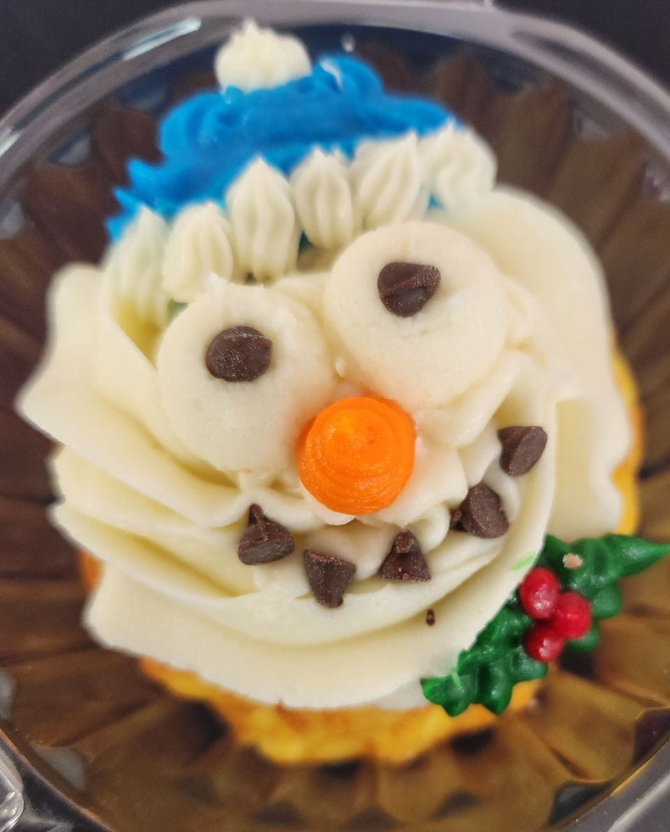 Snowman babycake