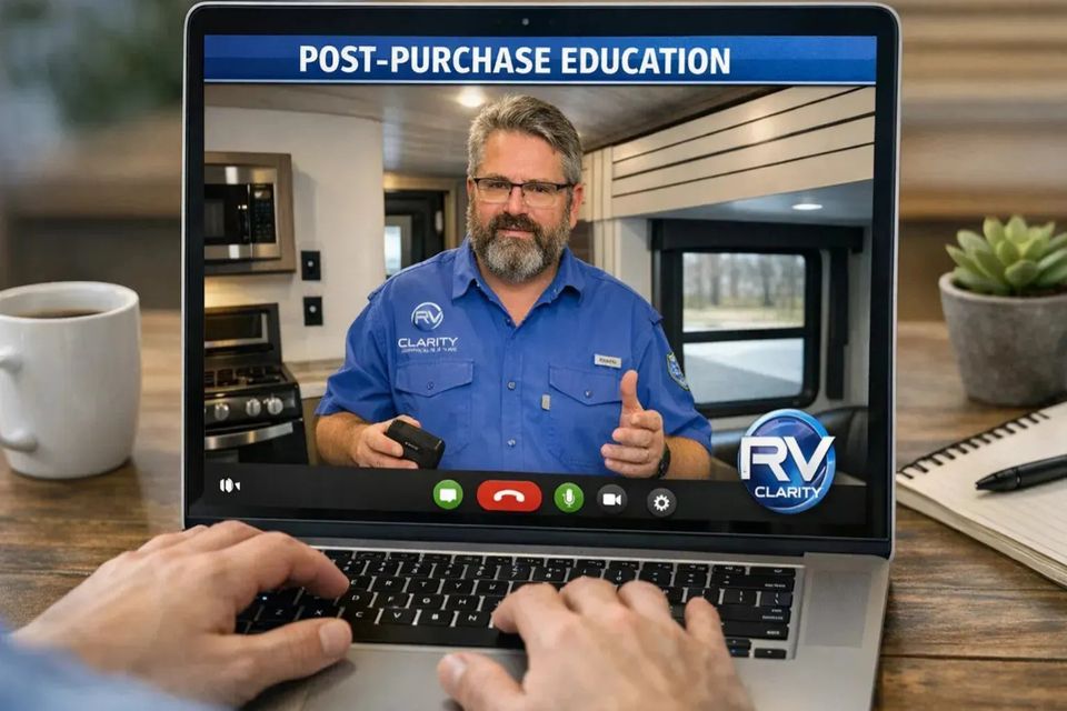 John Glass of RV Clarity Offers Post-Purchase Education