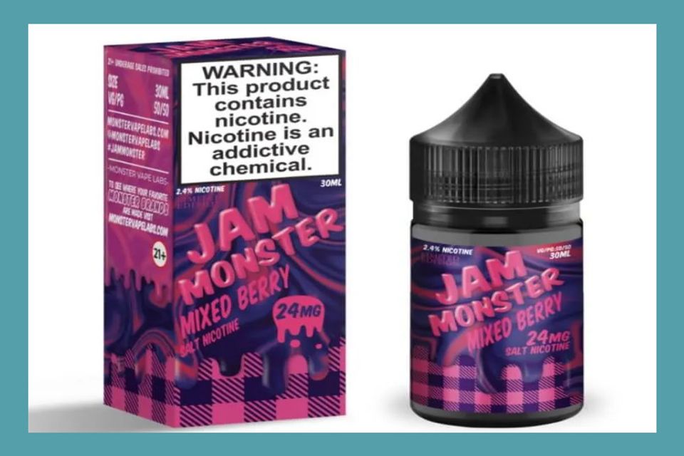 Jam Monster Mixed Berry E-Liquid