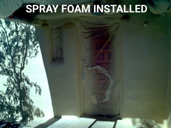 17spray foam installed