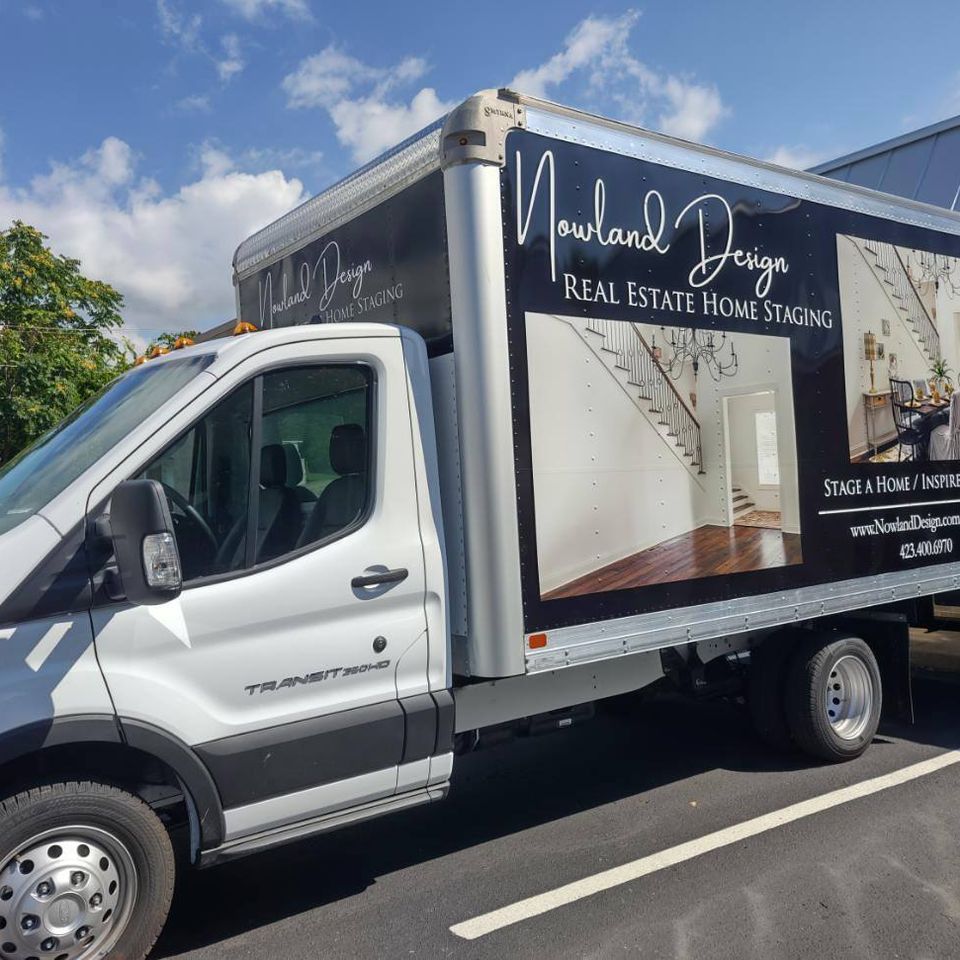 Newland design box truck wrap