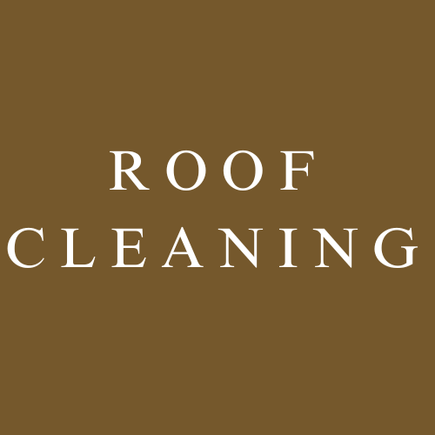 Roof cleaning