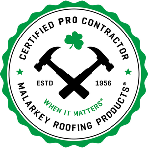 Certified pro contractor badge malarkey 600x600