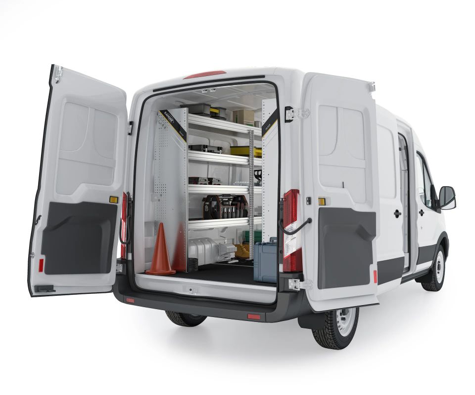 Ford transit aluminum van shelving n5 ra96 60 view 2