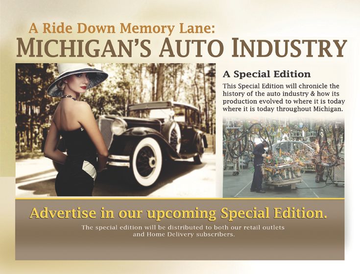 History of auto 8x11 flyer p