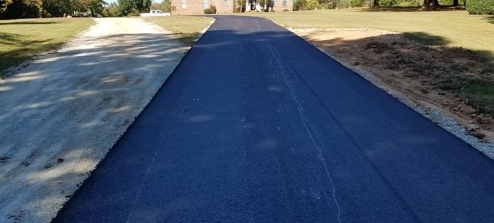 Asphalt Paving, Repair and Crack Filling, Grading, Excavating, Footings & Concrete Pads, Gravel Delivery, Demolition, and Dump Truck Contract Hauling.