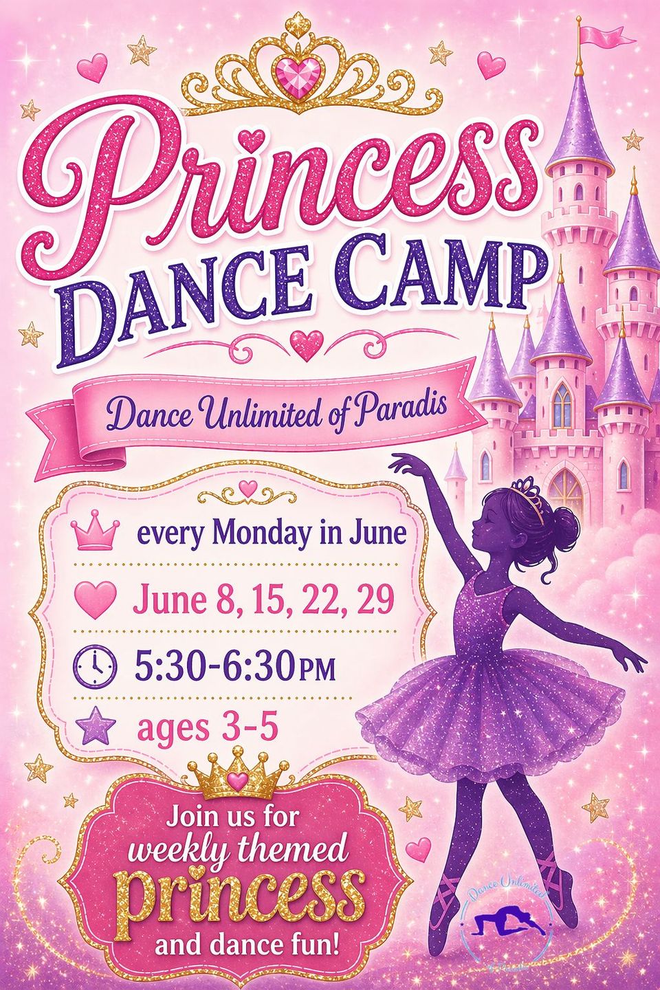 Princess camp 2026