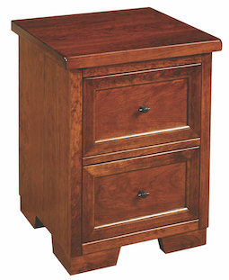 Cwf 2 drawer farm house nightstand
