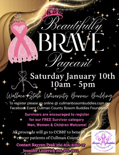 Beautifully brave jan 10th flyer