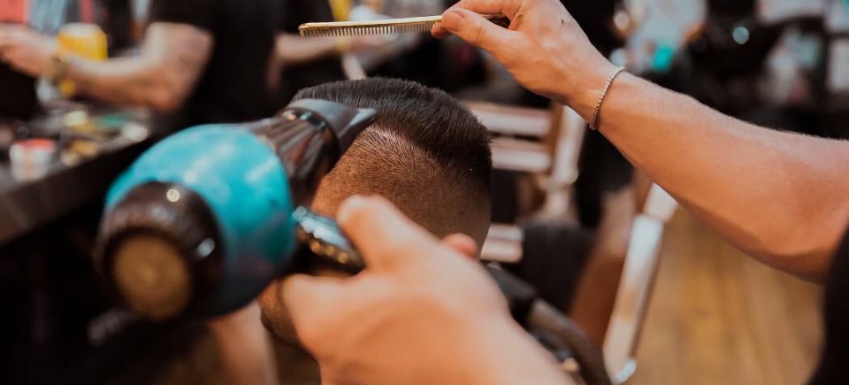 Barbershop hair style