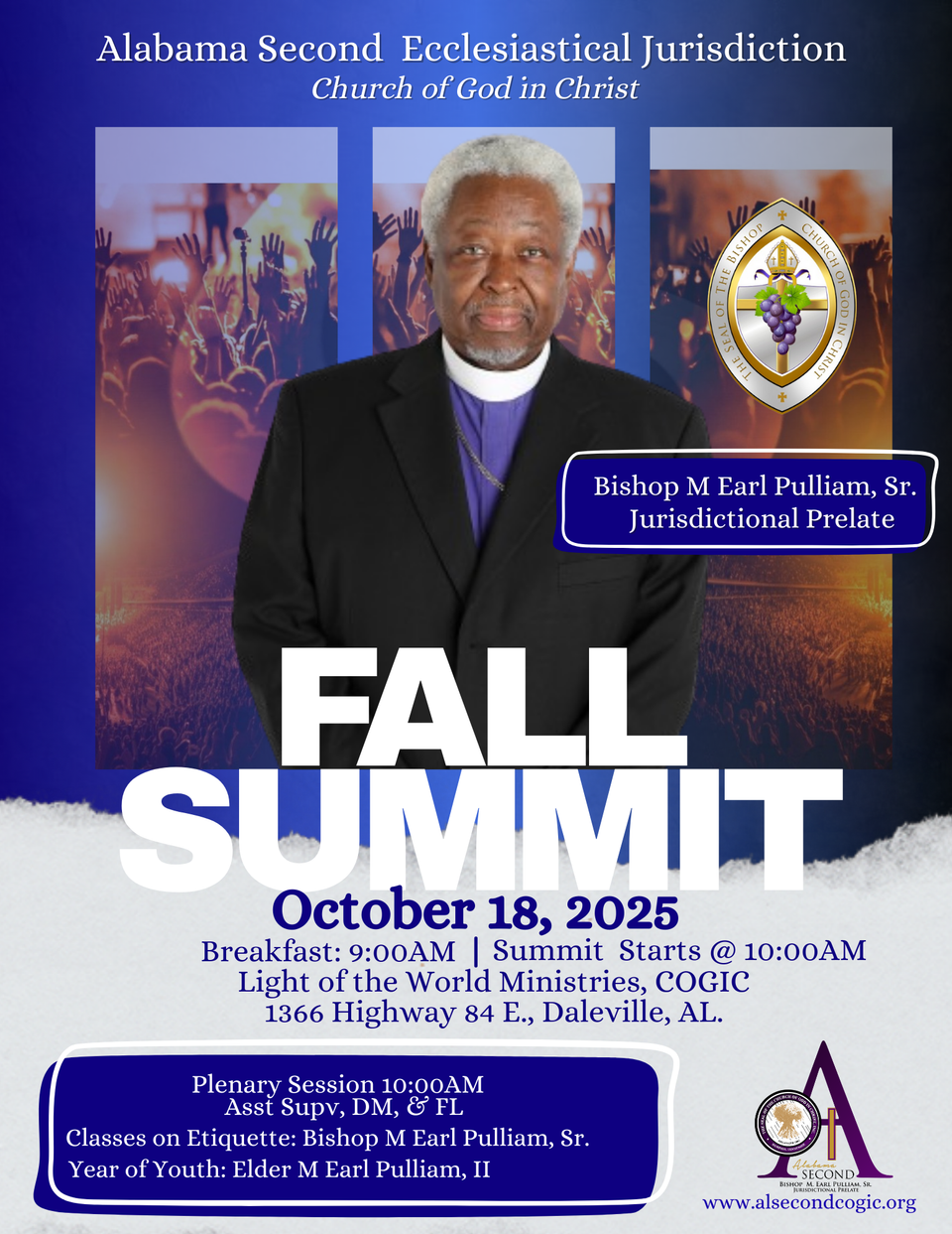 Gatehring of the saints flyer