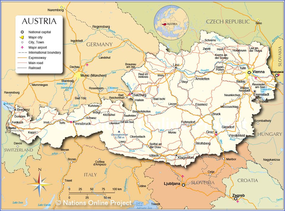 Austriamap