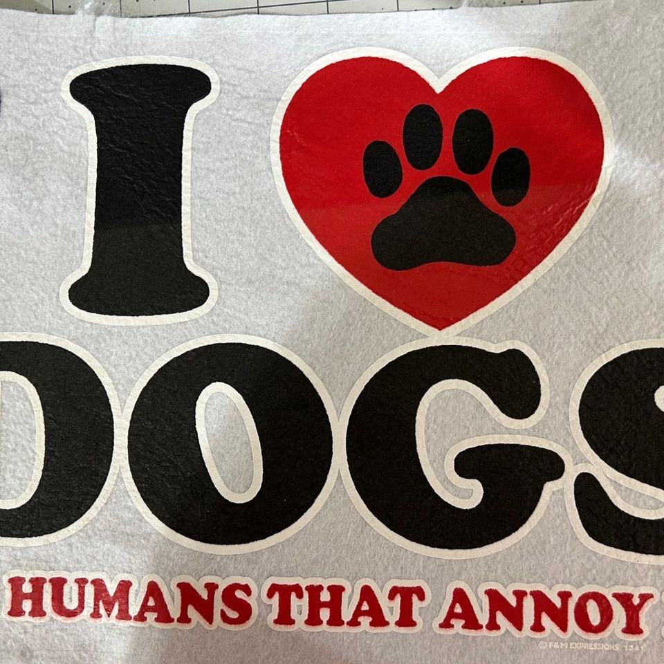 I love dogs