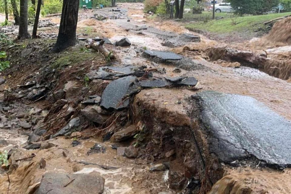 Storm damage