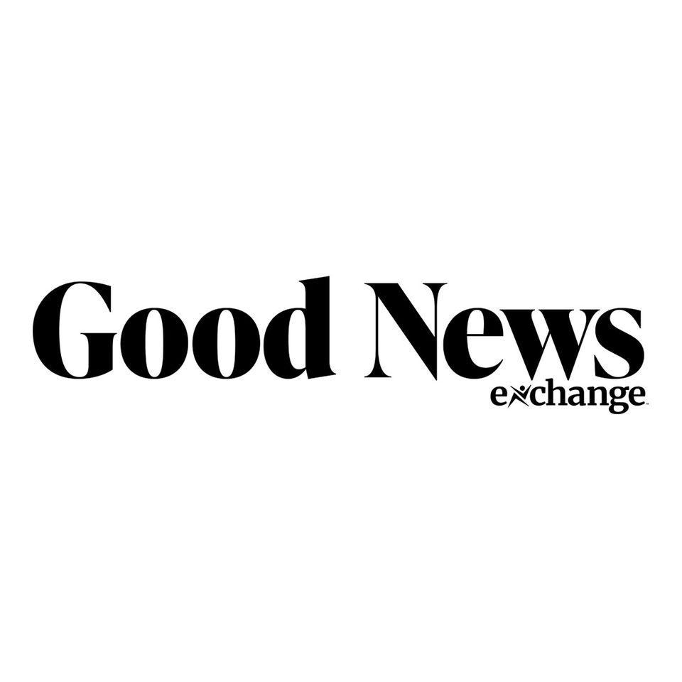 Good news exchange logo black