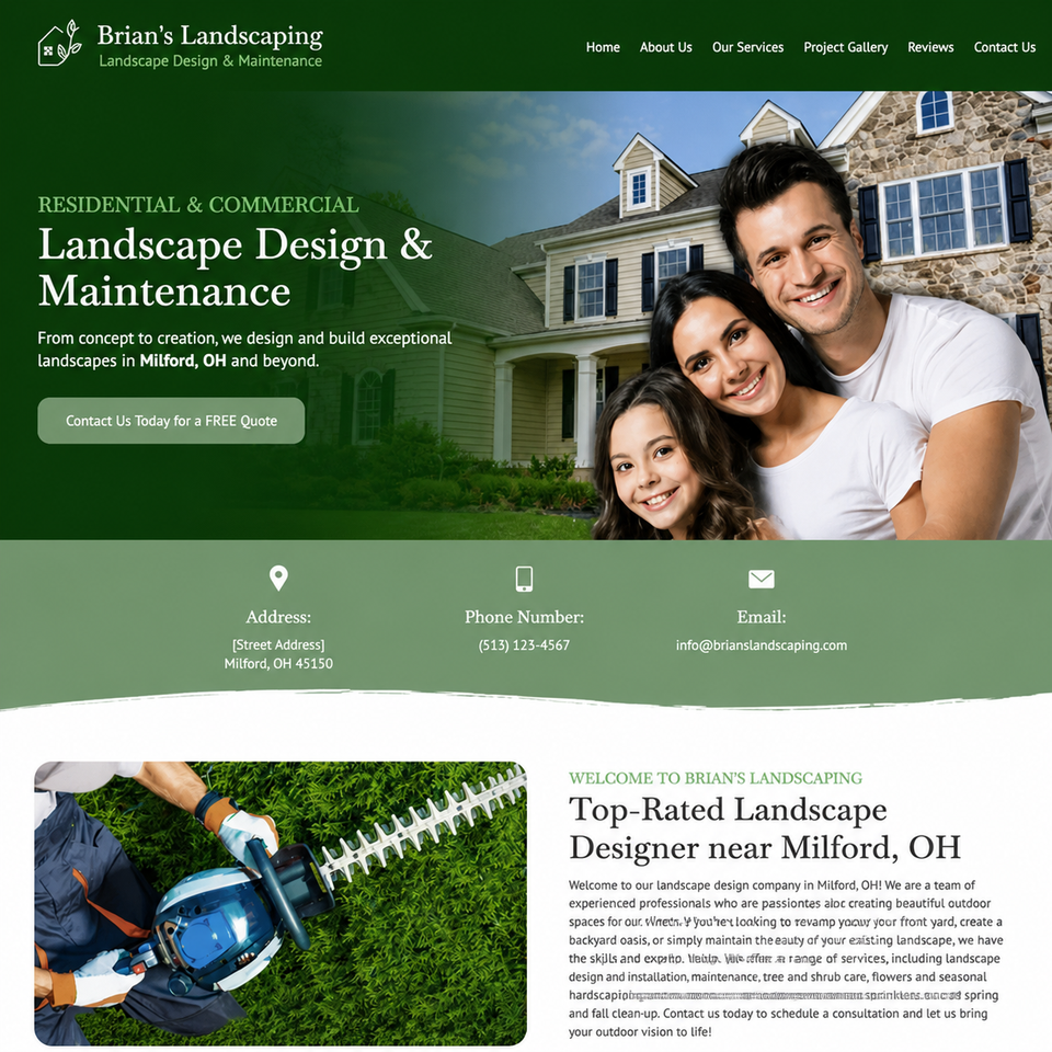 Brian's landscaping