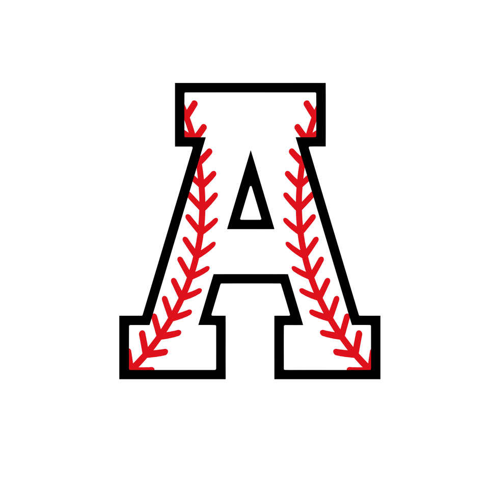 Sports   baseball letter a