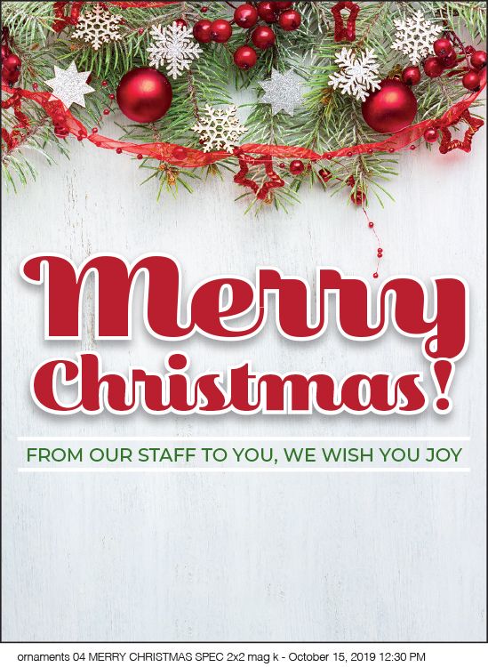 Ornaments 04 merry christmas spec 2x2 mag