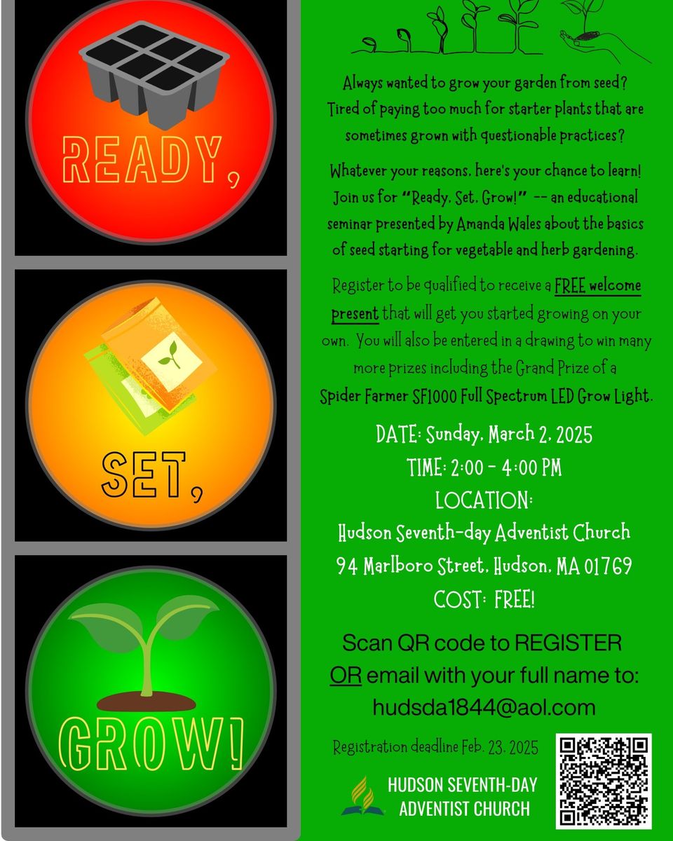 Ready set grow