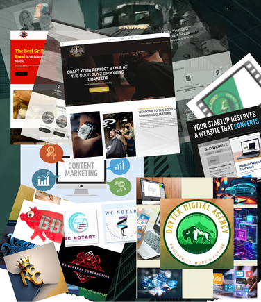 Digital agency product collage  edit