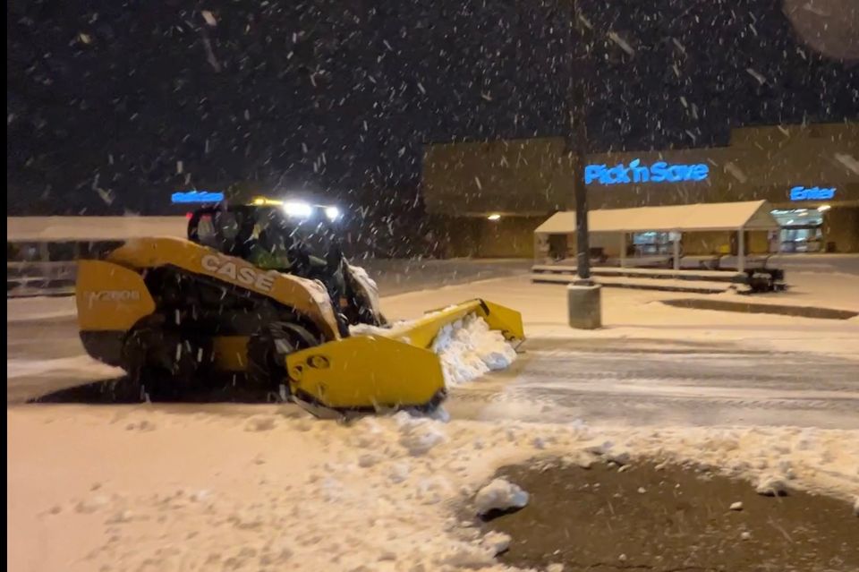Commercial Snow Plowing Company Appleton Wisconsin