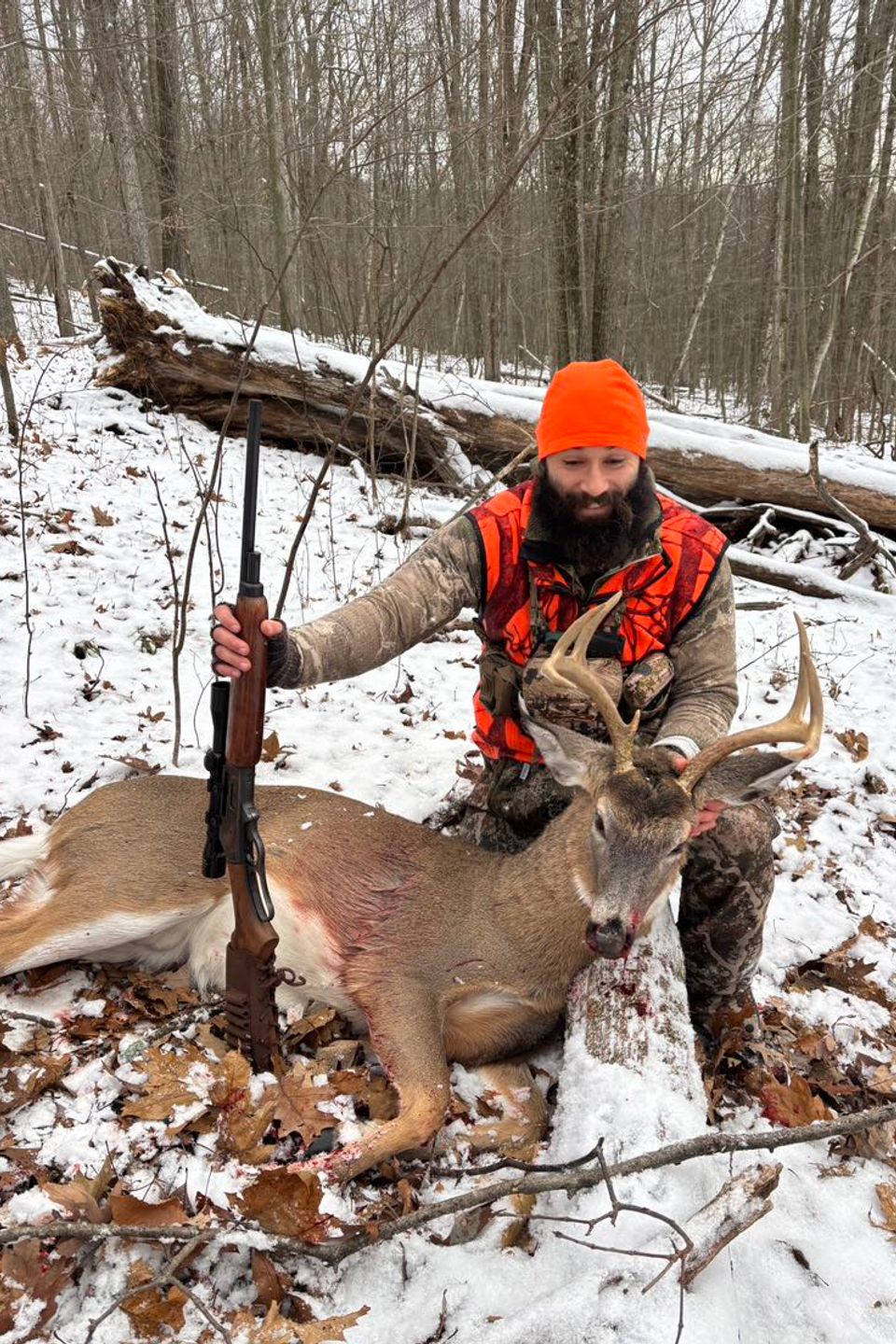 John Sylvester of Chester County, PA shot this 7-point buck on public land
