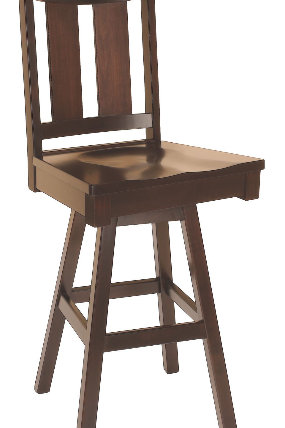 Hlw lilac swivel bar chair