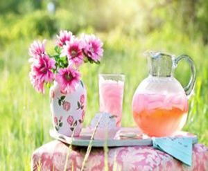 Pink meadow