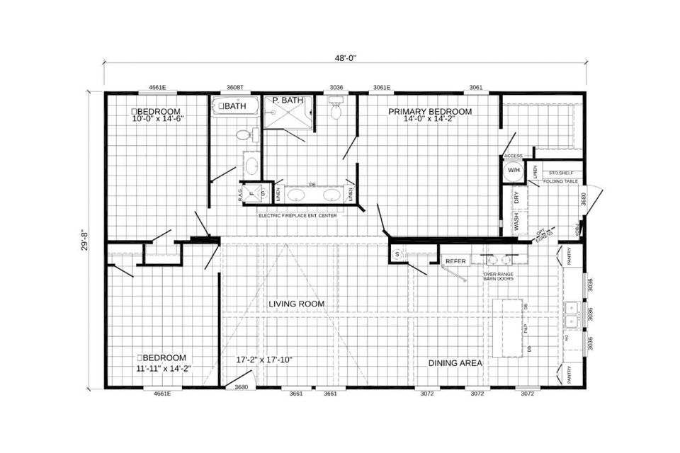The maddux 3248464brv floor plans small
