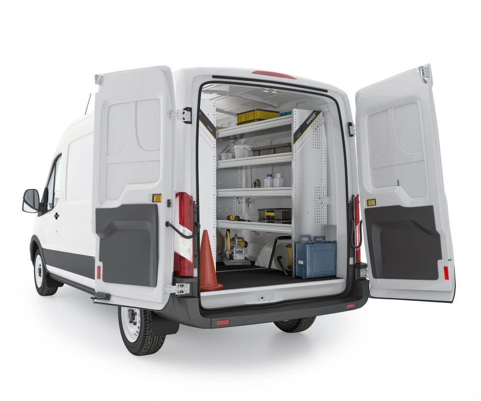 Ford transit aluminum van shelving n5 ra96 60 view 3