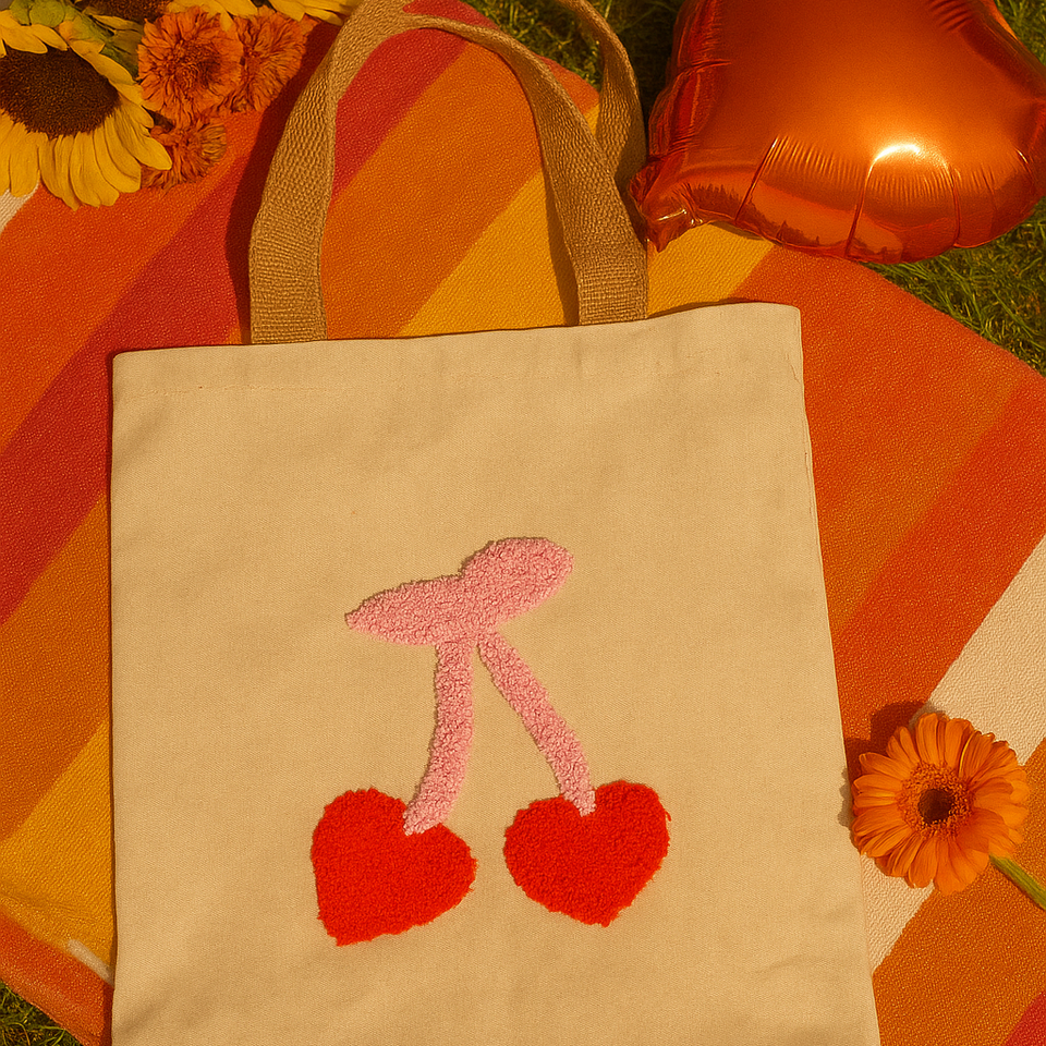 SNS Totebag ilustrativa Groovy Valentine
