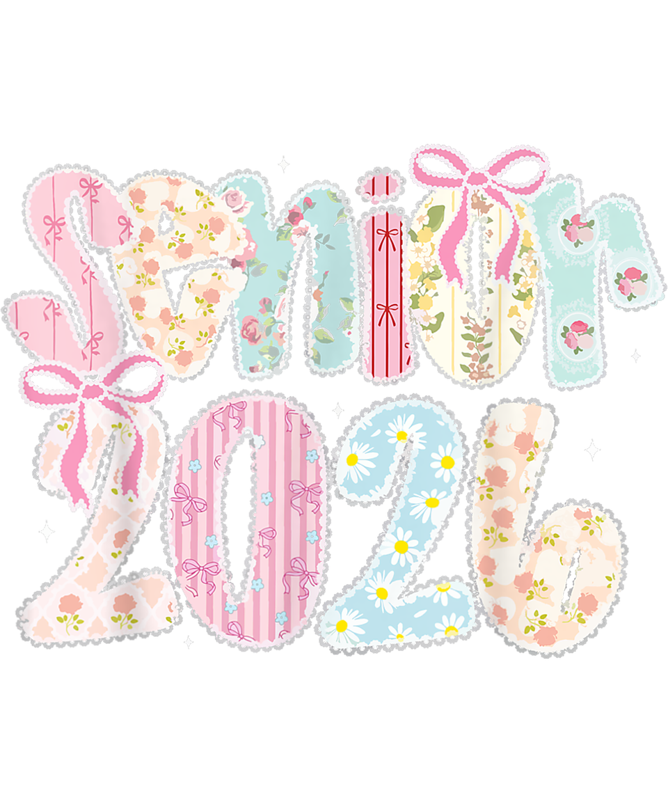 School   senior 2026 patchwork