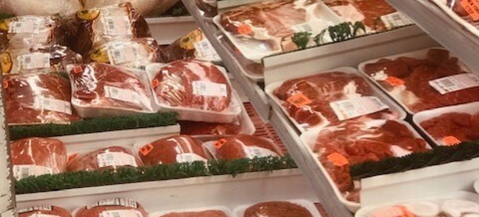 Picture of meat case