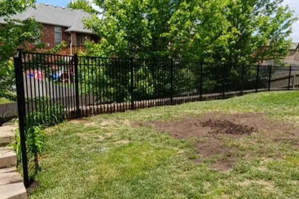 anti rust steel fence