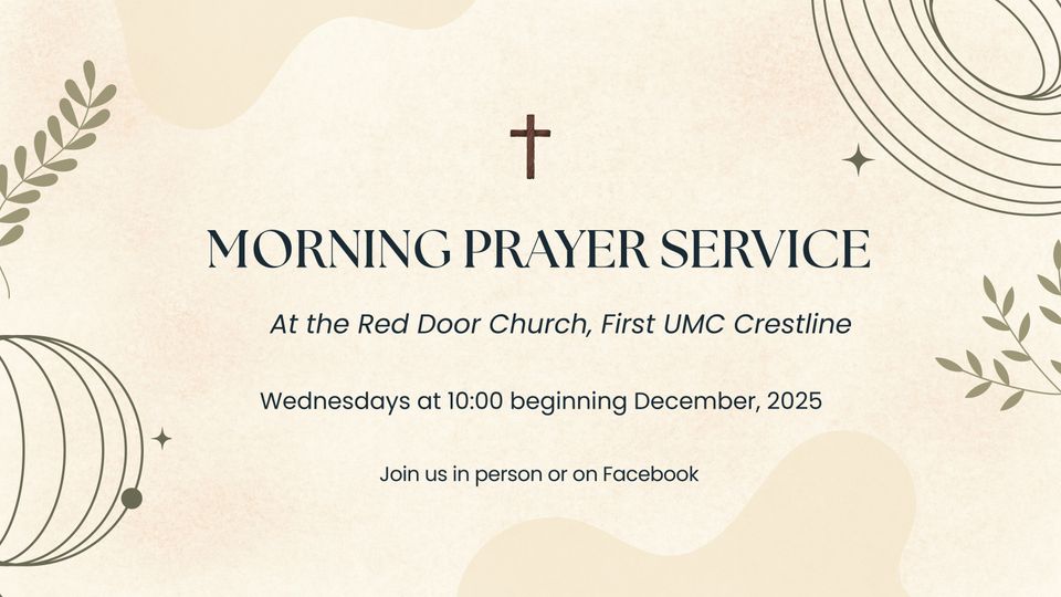 Morning prayer service