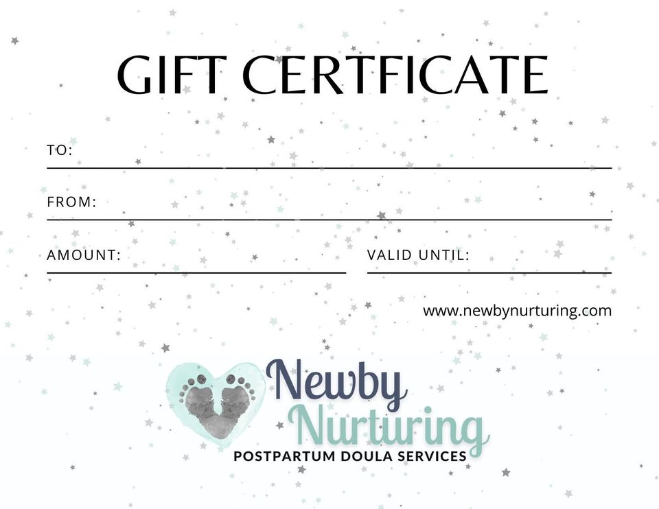 Black minimalist fashion collection   gift certificate