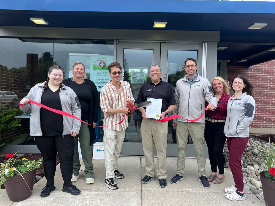Skylands ribbon ceremony 