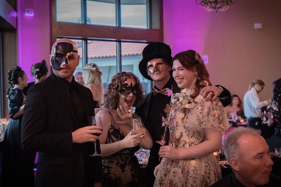 Rose gold masquerade 2024 230