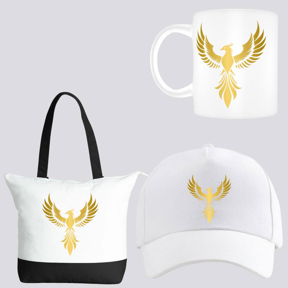 Phoenix sets tote bag  mugs   caps   2