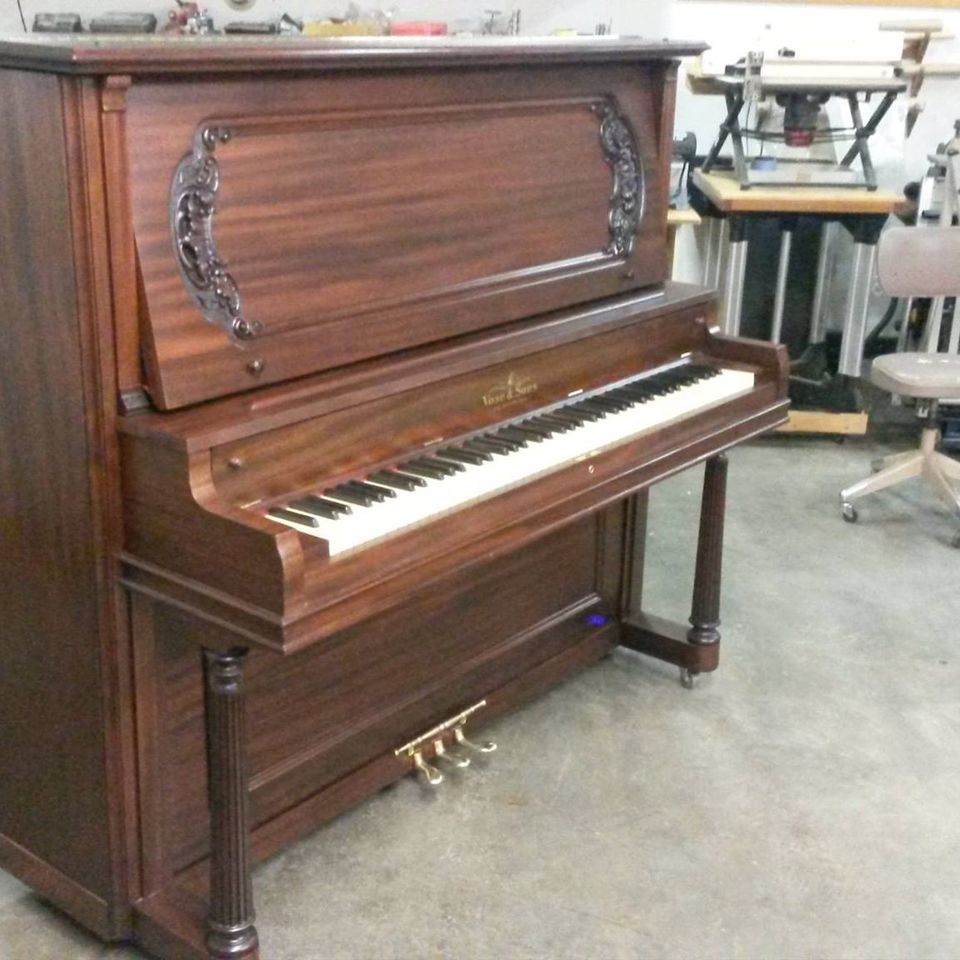 After restoration of piano