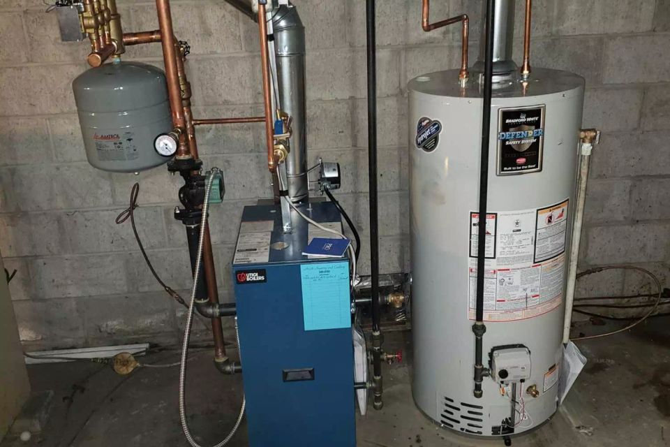 Bellwood park water heater installation